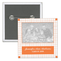 Orange Grid Photo Button