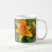 Orange Lily Mug