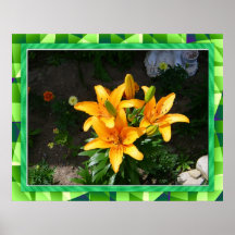 Orange Lily Print