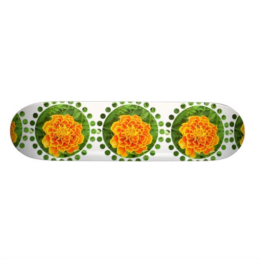 Orange Marigold Skateboard