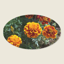 Orange Marigolds stickers