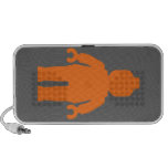 Orange Minifig by Customize My Minifig speakers