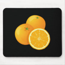 Orange Mouse Pad