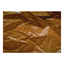 Orange plastic invite
