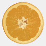 orange. realistic. stickers
