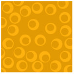 Orange retro pattern. acrylic cut outs
