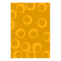 Orange retro pattern. business card templates