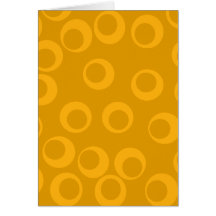 Orange retro pattern. greeting cards