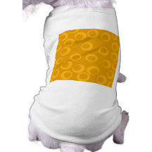 Orange retro pattern. pet clothes