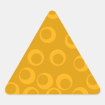 Orange retro pattern. sticker