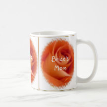 Orange Rose Template Mug