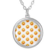 Orange Slices Polka Dots Necklaces