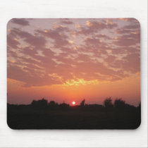 Orange Sunset Mousepad mousepads