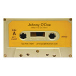 Orange Tape Business Card Templates