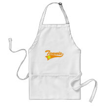 Orange Tennis Apron
