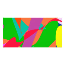 Orange Wind Photo Greeting Card