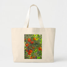 Oranges and Leaves (1) Tote Bag