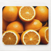 Oranges Piled Up Mouse Pad