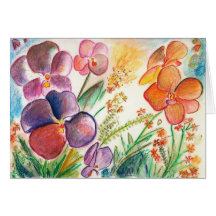 Orchid12 Greeting Card