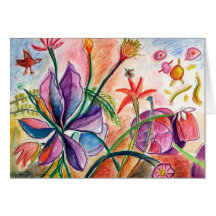Orchid Birthday Card
