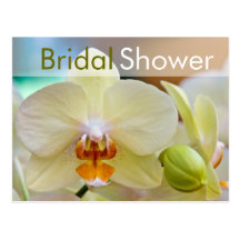 Orchid • Bridal Shower Invitation Postcard