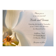 Orchid Elegance Wedding Invitation