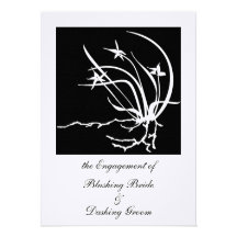 Orchid Engagement Party Announcement