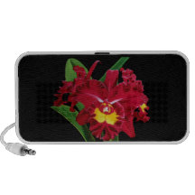 Orchid Oil on Canvas Mini Speakers