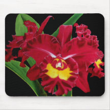 Orchid Oil on Canvas Mousepad 2