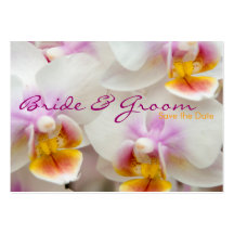 Orchid • Save the Date Mini Card Business Card