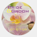 Orchid • Save the Date Sticker