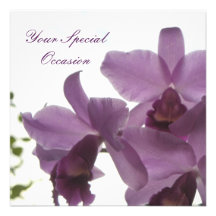 Orchids 2 All-Occasion Invites