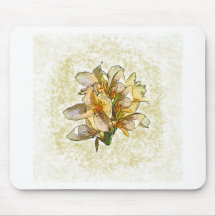 Orchids etched mouse pads