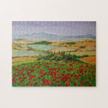 Orcia-Tal in der Toskana, Italien Puzzle
