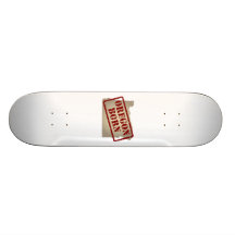 Oregon Born - Stamp on Map Skate Deck