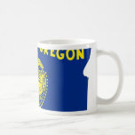 Oregon Flag Map Coffee Mug