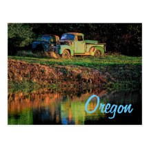 Oregon Pickup Postcard