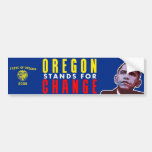 Oregon Stands for Change - Obama Bumper Sticker