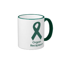 Organ Donor Ribbon Coffee Mug
