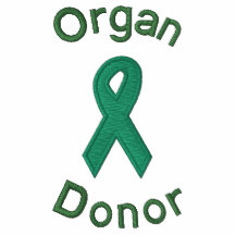 Organ Donor Ribbon Polo Shirt