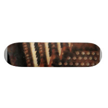 Organ Keyboard Skateboard Deck