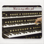 organ manuals and hand mousepads