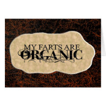 ORGANIC FARTS CARDS