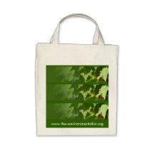 Organic Grocery Tote Canvas Bag