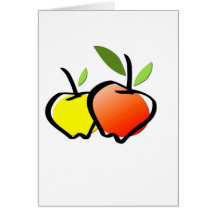 Organic Produce Greeting Card