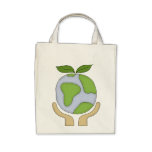 Organic Shopping Tote-Go Green Environment Tote Bags