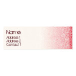 ORGANICS red Business Cards