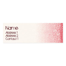 ORGANICS red Business Cards