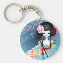 Origami Doll Keychain