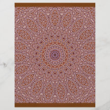 Origami Paper Purple Brown Customisable Hobby Art Full Colour Flyer